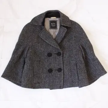 KEITA MARUYAMA 트위드 숏 자켓 S 짧은 기장 그레이
