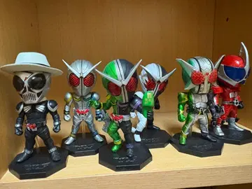 월드 컬렉터블 피규어 가면라이더 W 6체 세트