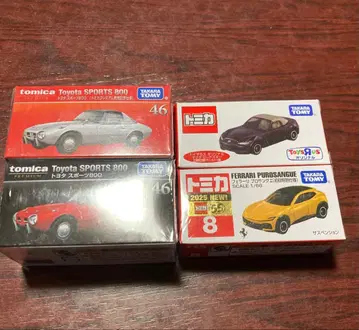 토미카 도요타 스포츠 800, 페라리 프로상게, 마쓰다 로드스터 총 4개