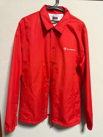 Champion 나일론 자켓 레드