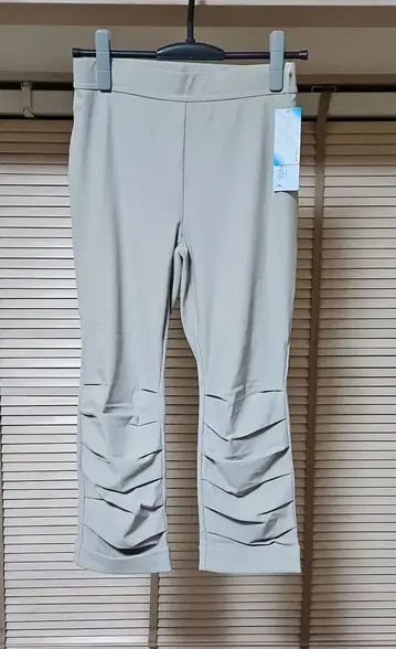 트래블 워킹 팬츠 교자 팬츠 크롭 기장 라이트 그레이 M