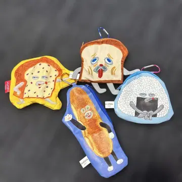 빵도둑 카라비너 포함 파우치 다이컷 파우치