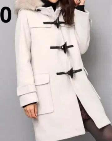 FRAY I.D 더플 코트 화이트