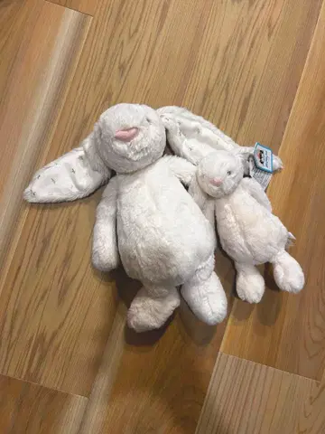 Jellycat 토끼 봉제 인형 SM 세트