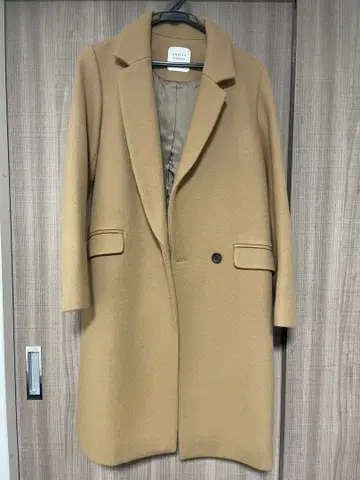 UNITED TOKYO 베이지 체스터 코트 사이즈 1