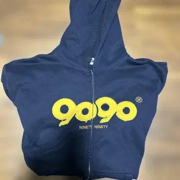 9090 네이비 집업 후드티
