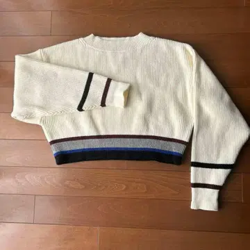 ROSE BUD 스트라이프 니트 스웨터