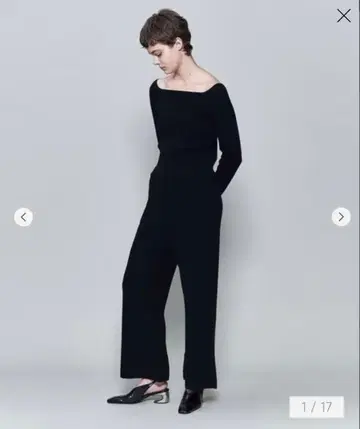 roku 울 코튼 니트 팬츠