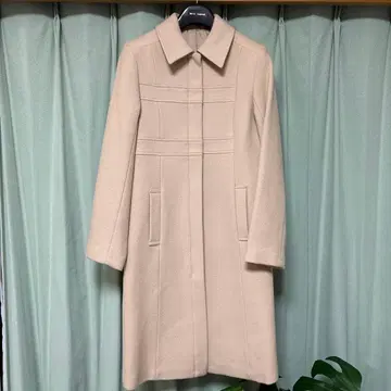 베이지 롱 코트