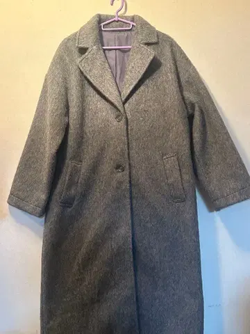 롱 코트 그레이