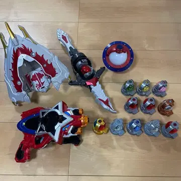 [ 우주전대 큐렌쟈 ] 반다이 검 방패 완구 세트