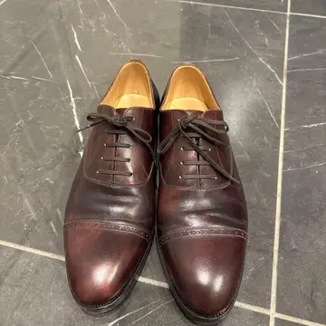 TLB mallorca 다크 브라운 가죽 드레스 슈즈