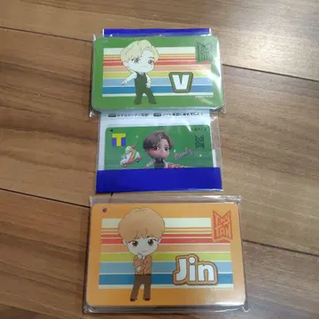 Dynamite V Jin 키링 카드 케이스