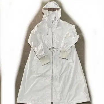 오페크 도트 클립 드로스트 후디 롱 아우터 [세탁기 사용 가능]