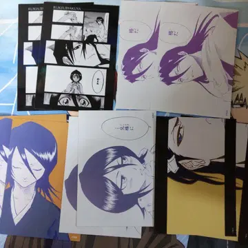 BLEACH 브로마이드 5장 세트 쿠치키 뱌쿠야 쿠치키 루키아