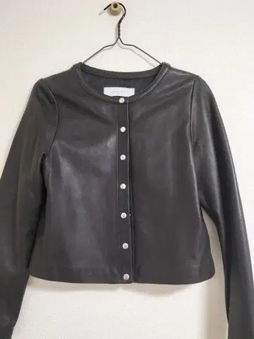 가죽 자켓 블랙 숏 기장