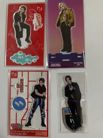 INI 마츠다 진 아크릴 스탠드 세트 RTP LAPOSTA 2024