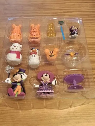 디즈니 캐릭터 피규어 세트