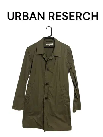 URBAN RESEARCH 올리브 트렌치코트 M