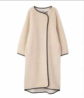 AKTE 롱 코트 보아 코트