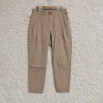 [ WW0405 ] 캐주얼 팬츠 (S) 턱 후 밴딩 테이퍼드