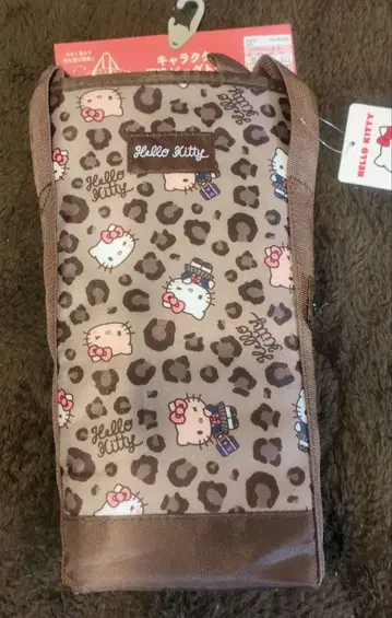 새상품 헬로키티 시마무라 보냉 쇼핑백 헤이세이 갸루 레오파드 무늬