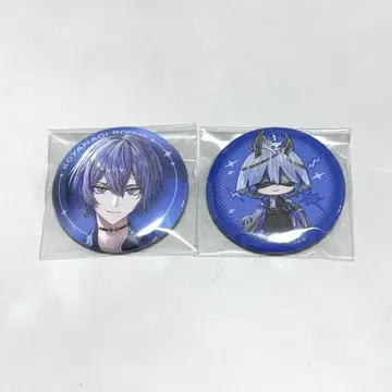 니지산지 코야나기 로우 캔뱃지 하프 애니버서리