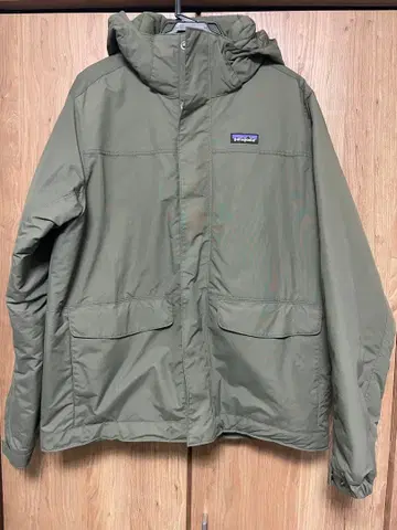 patagonia M 올리브 마운틴 후드티