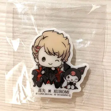 LUNA SEA 마야 쿠로미 기프트 엔벨로프 아크릴 핀즈