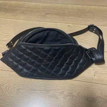 딥 조이 블랙 바디백 웨스트 파우치