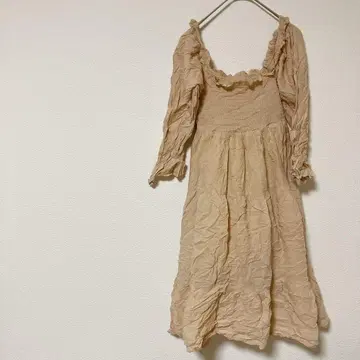 선착순 R.Viimo [ S ] 롱 원피스 베이지