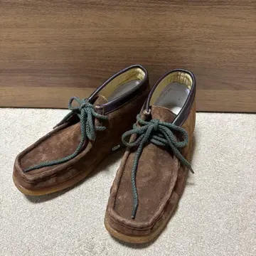 허시파피 스웨이드 모카신 브라운