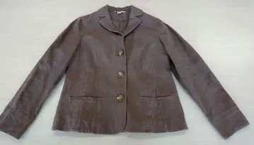 LL 비 브라운 테일러드 자켓 11호 린넨 겉옷 깔끔한 다용도