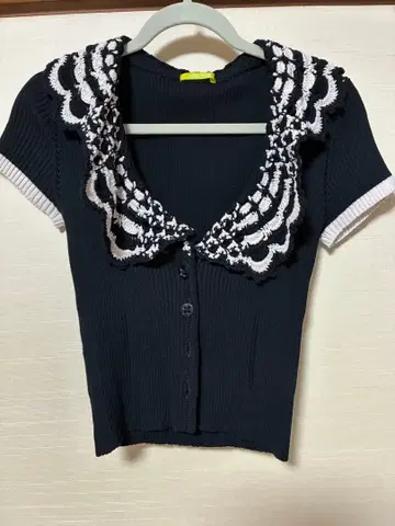 히로코 비스 반팔 니트 9호