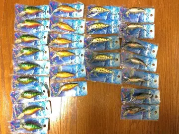 낚시 피싱 루어 재미있는 스트랩 27점 일괄 익명 배송