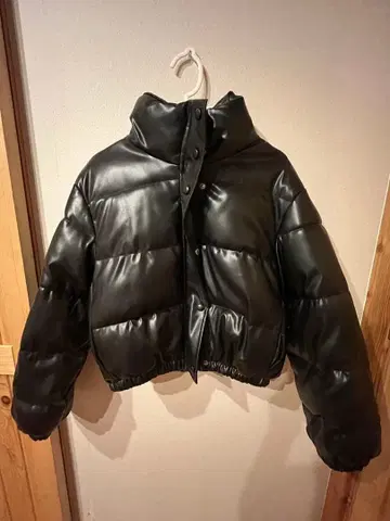 한국 가죽 다운 M 사이즈