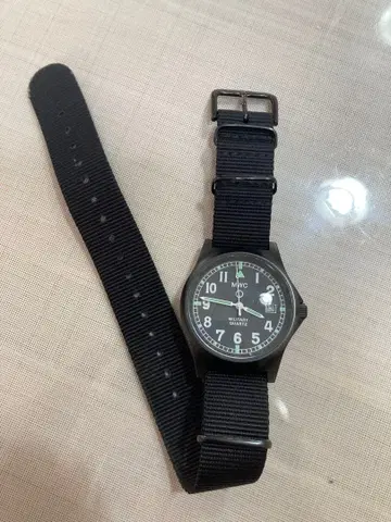 MWC 시계 영국군 G10LM PVD 블랙 35mm