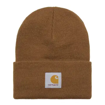 carhartt 브라운 니트 모자 비니