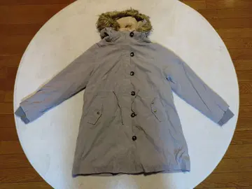 보아 안감 미들 기장 코트 라이트 그레이 [ LL ]