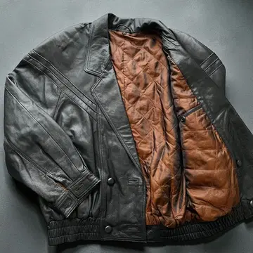 가죽 자켓 램 가죽 양가죽 블랙 프리 사이즈 블랙 퀼팅