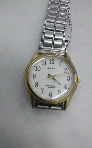 ALBA 골드 손목시계