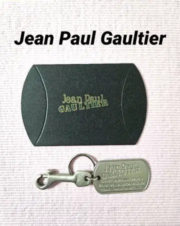 [ 새상품 ] Jean Paul Gaultier 도그택 로고 키링