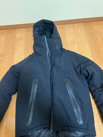 FLASH PACKER 블랙 다운 자켓 M