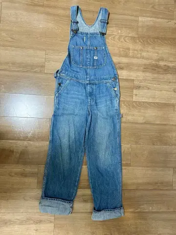 리 데님 오버롤 S 사이즈