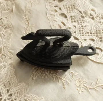 앤티크 미니어처 다리미 스완