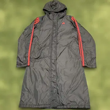 adidas 롱 다운 코트 벤치 코트 네이비 S