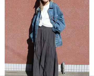 Ungrid 언그리드 빅 실루엣 데님 자켓