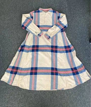 BEAMS BOY 빔즈 보이 빅 타탄 체크 플란넬 원피스