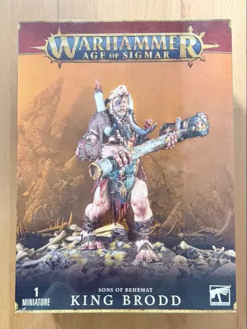 [ 미개봉 ] Warhammer King Brodd 미니어처
