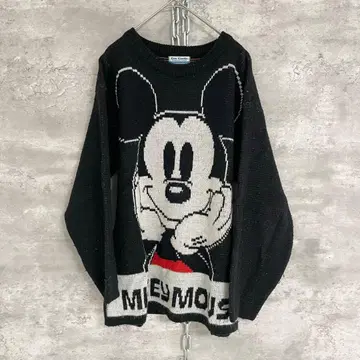 90s 빈티지 COX COMBO x 요시무라 미키 니트 스웨터 M